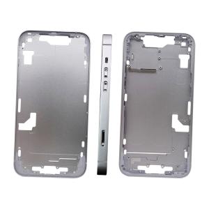 FRAME CENTRALE PER IPHONE 14 VIOLA CON TASTI & SLOT SIM
