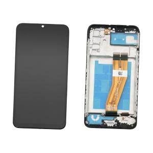 DISPLAY LCD PER SAMSUNG A025F A025G A02S NERO (NON EU VERSION 16.1CM) CON FRAME