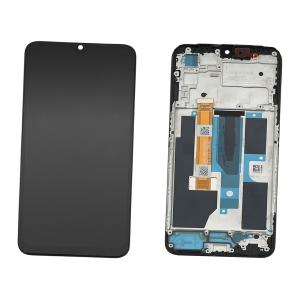 DISPLAY LCD PER OPPO A53S 5G CPH2321 NERO CON FRAME