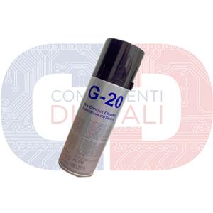 DUE-CI G-20 PULISCICONTATTI SECCO SPRAY 200ML