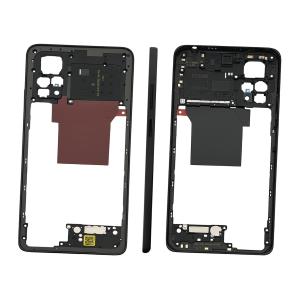COVER CENTRALE PER XIAOMI REDMI NOTE 12 PRO 4G NERO / GRAPHITE GRAY 1610110000275A