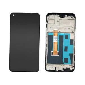 DISPLAY LCD PER REALME 7 RMX2155 NERO CON FRAME (IPS)