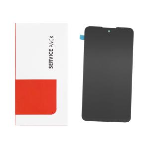 DISPLAY LCD PER MOTOROLA XT2139 MOTO EDGE 20 LITE NERO (AMOLED) - OEM SERVICE PACK