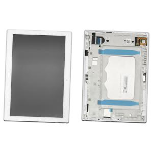 DISPLAY LCD PER LENOVO TB-X704 TAB 4 10 PLUS BIANCO CON FRAME