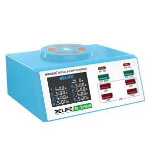 CARICABATTERIE DA BANCO RELIFE RL-309AW CON 8 PORTE 100W