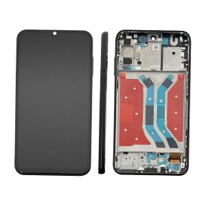 DISPLAY LCD PER HUAWEI P SMART S / Y8P NERO CON FRAME (OLED)