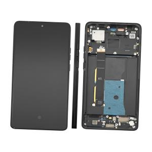 DISPLAY LCD PER MOTOROLA XT2303-2 EDGE 40 NERO CON FRAME (OLED)