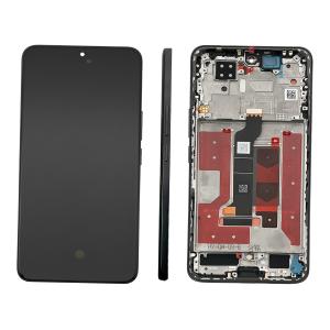 DISPLAY LCD PER HONOR 200 NERO CON FRAME (OLED)