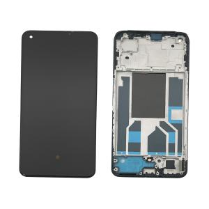 DISPLAY LCD PER OPPO RENO 8 5G CPH2359 NERO CON FRAME (AMOLED)