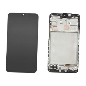 DISPLAY LCD PER SAMSUNG A166B A16 5G NERO CON FRAME GH82-36143A SERVICE PACK