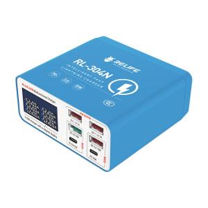 CARICABATTERIE DA BANCO RELIFE RL-304N CON 6 PORTE 87W