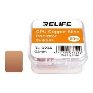 DISSIPATORE DI CALORE RELIFE RL-093A IN RAME PER IC CHIP 0.1mm (50PZ)