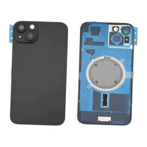 BACK COVER PER IPHONE 15 PLUS NERO COMPATIBILE