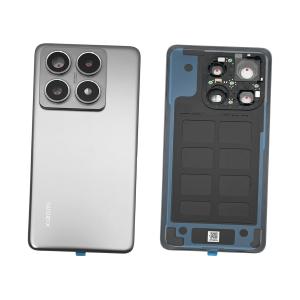 BACK COVER PER XIAOMI 14T PRO 5G GRIGIO / TITAN GRAY 56001900N1200 - SERVICE PACK