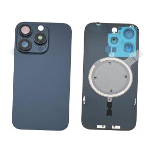 BACK COVER PER IPHONE 15 PRO BLU / BLUE TITANIUM COMPATIBILE