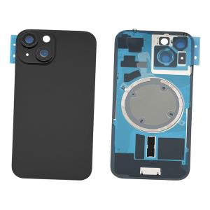 BACK COVER PER IPHONE 15 NERO COMPATIBILE
