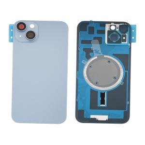 BACK COVER PER IPHONE 14 PLUS BLU COMPATIBILE