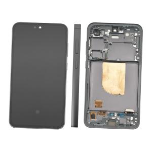 DISPLAY LCD PER SAMSUNG S711B S23 FE 5G NERO / GRAPHITE CON FRAME GH82-32854A