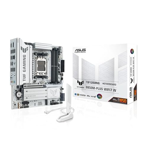 ASUS TUF Gaming B850M-PLUS WIFI7 W Scheda madre socket AMD AM5 (Micro-