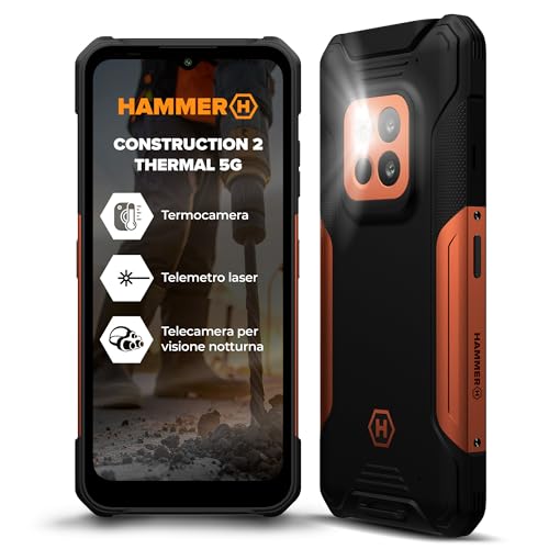 Hammer Construction 2 Thermal smartphone ultra-robusto IP69 con termom
