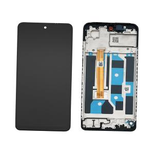 DISPLAY LCD PER OPPO A40 A40M CPH2669 NERO CON FRAME