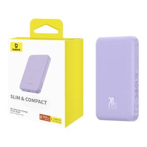 POWER BANK BASEUS MAGNETIC MINI AIR PPCXM05 5000mAh 20W PD + FQI VIOLA P10022107513
