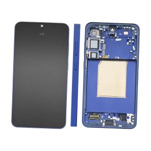 DISPLAY LCD PER SAMSUNG S936B S25+ PLUS 5G BLUE NAVY CON FRAME GH82-36368D