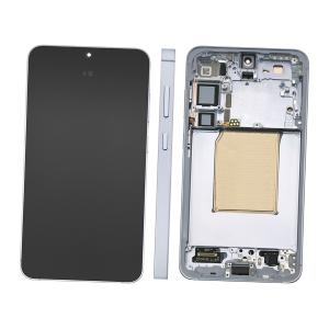 DISPLAY LCD PER SAMSUNG S936B S25+ PLUS 5G ICY BLUE CON FRAME GH82-36368C