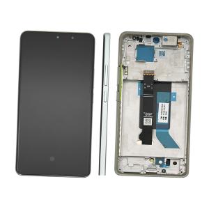 DISPLAY LCD PER XIAOMI REDMI NOTE 14 PRO 5G 24090RA29G VERDE / CORAL GREEN CON FRAME 56002500O1600 - SERVICE PACK