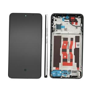 DISPLAY LCD PER OPPO RENO12 5G CPH2625 SILVER / ASTRO SILVER CON FRAME 621029000232 - SERVICE PACK