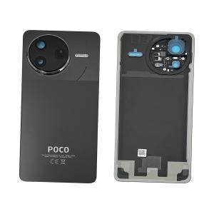 BACK COVER PER XIAOMI POCO F7 PRO 5G NERO CON VETRO CAM 56002900O1100 - SERVICE PACK