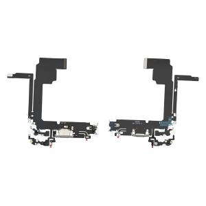 FLAT DOCK RICARICA PER IPHONE 15 PRO MAX BIANCO TITANIO JCID