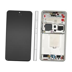 DISPLAY LCD PER XIAOMI 15 ULTRA 5G SILVER CHROME CON FRAME 560005000O100 - SERVICE PACK