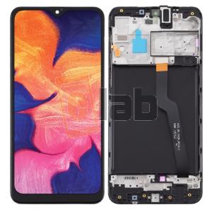 DISPLAY - LCD COMPATIBILE SAMSUNG GALAXY A10 2019 NERO CON FRAME A105F