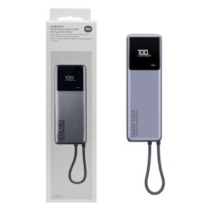 POWER BANK XIAOMI 165W 10000mAh (INTEGRATED CABLE) BHR9361GL GRIGIO / GRAY - BLISTER RETAIL