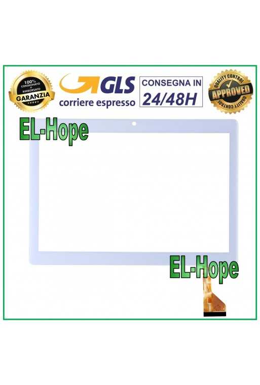 TOUCH SCREEN VETRO PER TABLET DUODUOGO 10.1 DIGITIZER BIANCO