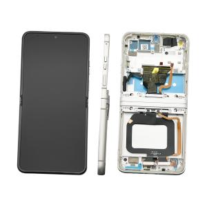 DISPLAY LCD PER MOTOROLA XT2323-2 RAZR 40 CREMA / VANILLA CREAM CON FRAME 5D68C23025