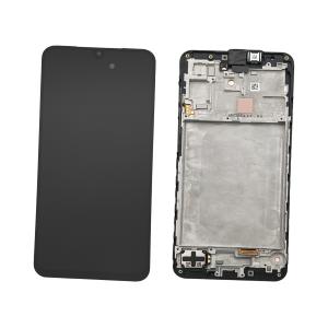 DISPLAY LCD PER SAMSUNG A176B A17 5G NERO CON FRAME GH82-38045A - SERVICE PACK