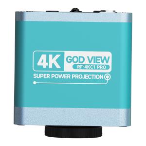 TELECAMERA MICROSCOPICA INDUSTRIALE 4K HD RF4 RF-4KC1 PRO PER MICROSCOPIO TRINOCULARE