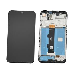 DISPLAY LCD PER MOTOROLA XT2129 MOTO G30 NERO CON FRAME 5D68C18187SS