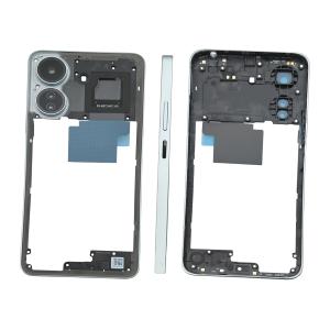 COVER CENTRALE PER XIAOMI REDMI 13C BLU / GLACIER WHITE (VERS. CON NFC) 560001C3UN00 - SERVICE PACK