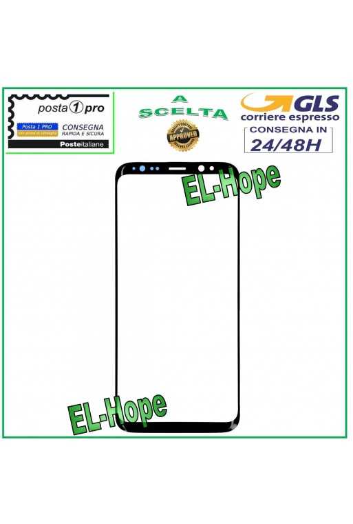 GLASS VETRINO VETRO FRONTALE PER SAMSUNG GALAXY S8 SM-G950F SM-G950 RICAMBIO