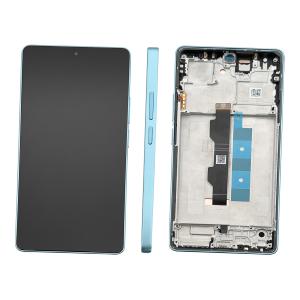 DISPLAY LCD PER XIAOMI REDMI NOTE 14S BLU / OCEAN BLUE CON FRAME 56000100N6R00 - SERVICE PACK