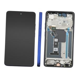 DISPLAY LCD PER MOTOROLA XT2529-2 MOTO G56 5G BLU / DAZZLING BLUE CON FRAME 5D68C30210