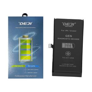 BATTERIA PER IPHONE 12 MINI (DEJI) AUTODIAGNOSTICABILE 2ND GEN MAGGIORATA 2510mAh