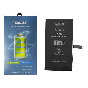 BATTERIA PER IPHONE 14 (DEJI) AUTODIAGNOSTICABILE 2ND GEN MAGGIORATA 3850mAh