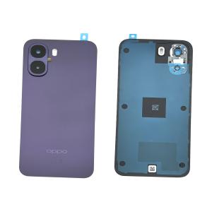 BACK COVER PER OPPO A6x 4G CPH2819 NERO VIOLA / BLACK PURPLE 621033000861 - SERVICE PACK