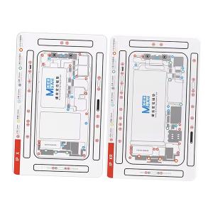 PAD MAGNETICO CON SCHEMATIC VITI PER IPHONE X / XR MAANT