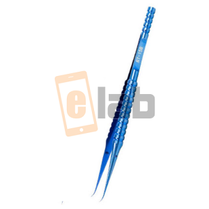 PINZETTA PUNTA CURVA IN LEGA DI TITANIO PER FILO JUMPER RT-15B RELIFE