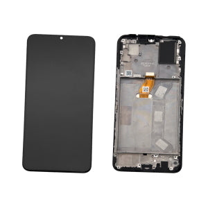 DISPLAY LCD PER HONOR X7 4G CMA-LX1 NERO CON FRAME (PULLED A+)